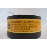 25 Volt Nuvotem Talema 230V ac, 2 x 25V ac Toroidal Transformer, 50VA 2 Output. USED.